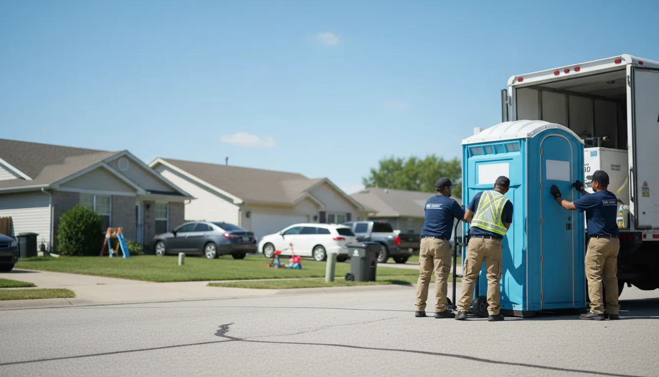 Standard Porta Potty Rentals in Paxton, IL near me